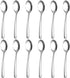 Teaspoons Set of 12,Espresso Spoons Coffee Spoons 5.1 Inch,Food Grade 18/8 Stainless Steel Tea Spoons Silverware,Small Spoons,Home Kitchen Restaur...