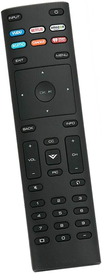 Replaced Remote Control Compatible for Vizio E48-D0 D43FF1 E80E3 V585-G1 E70-D3 M55D0 V555G1 P659-G1 E32D1 E55D0 P65E1 Smart LED LCD HD TV with VU...