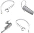 Replacement Ear Gel Tips & Loop Clip SML Spare Kit for M155 M165 M180 M55 M25 M90 Explorer 500 Headset Clamp, Gel Earbuds Eartips 6PCS & Earhooks ...