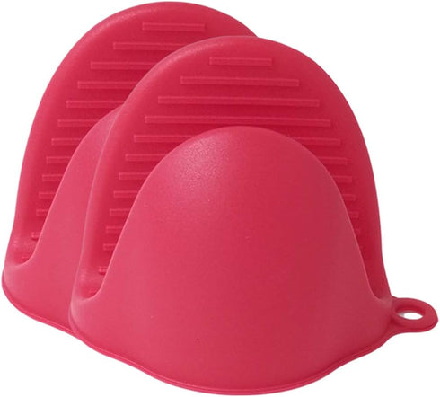 IMIKE Silicone Mini Oven Mitts,Cooking Mitts Pinch Grips Pot Holder Baking Oven Microwave Hand Clips,3-Pair...