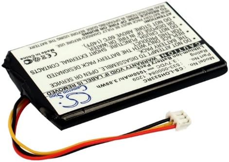 Cameron Sino 3.7V 1050mAh Replacement Remote Control Battery for Logitech 915-000198, Harmony Touch, Harmony Ultimate, Harmony Ultimate One, Part ...