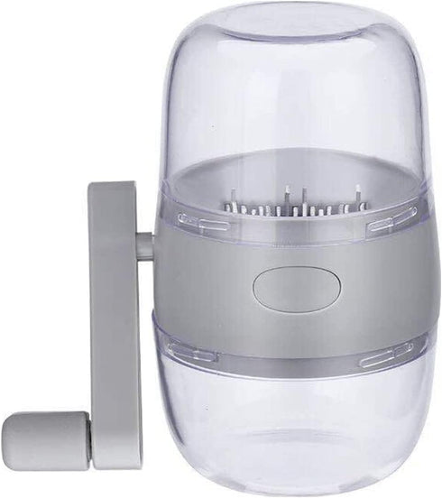 Food Chopper, Mini Portable Dog Food Processors, 250ML cat food chopper, Can Cut Up Cat And Dog Food To Make Their Food Easier To Eat - Manual Foo...