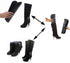 2 Pairs (14inch/36cm H) Plastic Thicken Long Boot Shaper Knee High Shoe Support Automatic Stand Hanger Shoes Trees Keeper Boot Short Inserts Holde...
