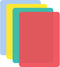 Cut N' Funnel Multi-Color Flexible Plastic Cutting Board Mats 4 Pack Made in the USA Colored Coded, BPA Free, 11.5” x 15”...