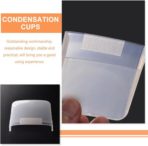 10pcs Rice Cooker Water Box Plastic Storage Boxes Mini Essentials Plastic Water Cups Instants Pot Steam Catcher Condensation Water Collector Rice ...