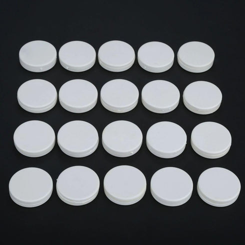 20 Pcs White Rattle Box Noise Maker Insert Squeaker Plastic Ring Box Repair Fix Baby Rattle Accessories (15mm)...
