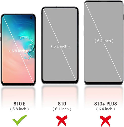 ABITKU Galaxy S10e Case Silicone, Slim Liquid Gel Rubber Shockproof Cover Soft Microfiber Cloth Lining Cushion Compatible with Samsung Galaxy S10e...