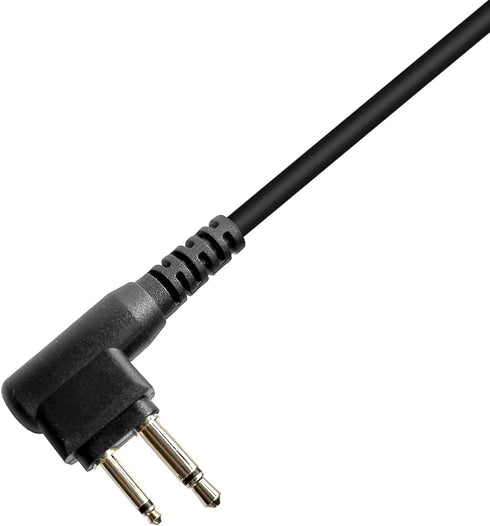 Tactical U94 PTT Adapter Civilian Headset Push to Talk Connector Cable 7.1mm TP120 U174 Headphones Jack for CP200 CP100D CP200D CP185 CLS1410 CLS1...