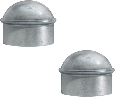 1-3/8" Chain Link Fence Post Cap, VIVIDA Post Cap for Chain Link Fence, Galvanized Steel, for 1-3/8" OD Post/Pipe, 2 PCS...