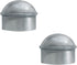 1-3/8" Chain Link Fence Post Cap, VIVIDA Post Cap for Chain Link Fence, Galvanized Steel, for 1-3/8" OD Post/Pipe, 2 PCS...