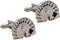 Playing Card Cufflinks for Men (Silver)...