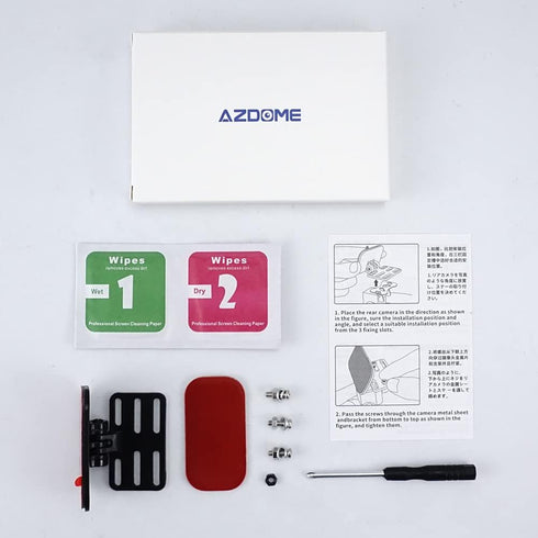Rear Camera Holder Rear Window Bracket for Most Rear Camera Dash Cam AZDOME PG02S PG17 PG18S PG19X M550 M01 Pro Car Rear Cam for REDTIGER F7N, CHO...
