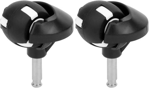 TOPINCN 2Pcs Universal Wheel Sweeping Robot ABS Universal Wheels Replacement Accessory Fit for N79/N79S Robot Parts Sweeping Robot Accesso...