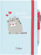 Grupo Erik Pusheen Love Collection Premium A5 Notebook with Projector Pen | Notebooks A5 | Notepads A5 | A5 Notepad | Pusheen Gifts | Pusheen Stat...