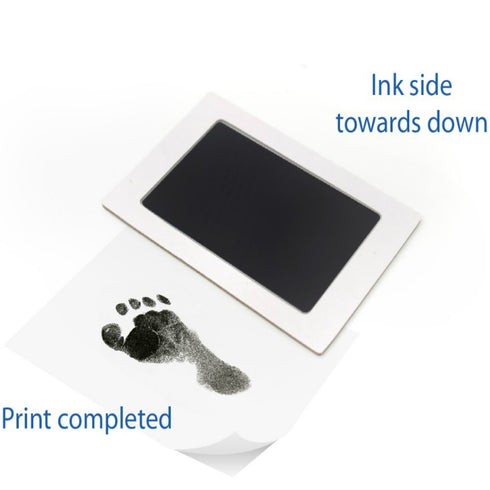 Extra Large Clean Touch Ink Pad for Baby Handprints and Footprints – Inkless Infant Hand & Foot Stamp – Safe for Babies, Doesn’t Touch Skin – Perf...