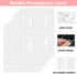 50 Sheets 100 Envelopes Money Saving Challenge for A5 6 Ring Binder Inserts Replacement, Savings Binder Accessories, Plastic Clear Binder Sleeves,...