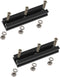 Aventik 4" 8" 12" and 16" Light/Medium Duty Polymer Kayak Mount Track Compatible with 1/2" Wide Kayak Track Screw...