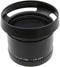 Metal LA-49X1 Lens Adapter Tube with 49mm Lens Hood for Leica X1 X2 Digital Camera Black...