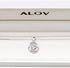 ALOV Jewelry Sterling Silver grandma and grandson Love Heart Cubic Zirconia Pendant Necklace...