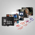 Micro SD Card 32GB with Card Reader Class 10...