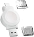 Portable Watch Charger for Apple Watch, Travel Charger for iWatch with USB-C & USB-A Fast Charging Magnetic Wireless Charger for Apple Watch SE/Ul...