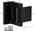 Home Security Door Lock, Child Proof Door Reinforcement Lock,for Inward Swinging Door, Privacy Door Latch Defend Home and Hotels(1Pack,Black)...