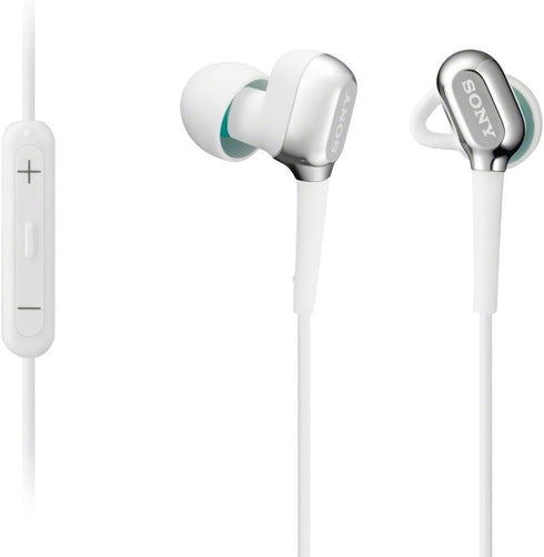 12 pcs (S) Small White Hybrid Replacement Set Earbuds Eartips Compatible with Sony XBA, MDR and DR Series In-Ear Earphones Headsets...