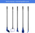 Aquarium Cleaning Tool Set, Fish Tank Cleaner Kit Tools with Handle, Seaweed Scraper, Fishing Net, Sponge Brush, Wall Brush- 5 in 1 & Fish Tank Gr...