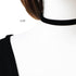 Choker Set 6 PCS Necklace Gothic Choker Velvet Gothic Classical Collars(Black/Claret Red)...