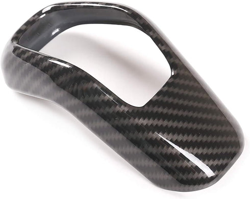 YIWANG Carbon Fiber Style ABS Car Center Gear Shift Head Cover Trim for Land Rover Defender 90 110 130 2020-2025 Auto Accessories (ABS-Carbon Fibe...