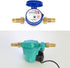 Joywayus Brass Water Meter Pipe Fitting Hex Nipple 3/4” NPS Male x 1” NPS Female Threaded 61mm Length Connector Water Meter With Seal Washer (Pack...