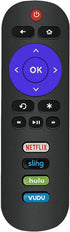 Remote Control fit for ONN Roku TV 4K UHD LCD Smart HDTV with Netflix Sling Hulu Vudu Keys Compatible with All ONN Roku TVs...