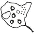 Engine Valve Cover Gasket Set for 2013-2017 Accord 2.4L K24 P/N Replace 12030-5A2-A01...