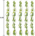 Wisteria Garland Artificial Flowers Wisteria Vine - 5Pcs Total 33ft Fake Wisteria Hanging Flower...