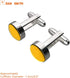 Dan Smith C.C.AD.E.004 Series World Satin Cufflinks 6 Pairs Available Formal Goods...