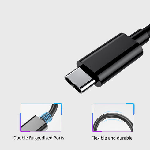 Replacement Charger Cable for JBL Tune 510BT 710BT 760NC 660NC 125TWS 225TWS 130NC TWS 230NC TWS 300 TWS True Bluetooth Headphones Power Cord Cabl...