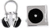 Headphones Turntable DJ Radio Record Player Pair Cufflinks in Presentation Gift Box & Polishing Cloth...