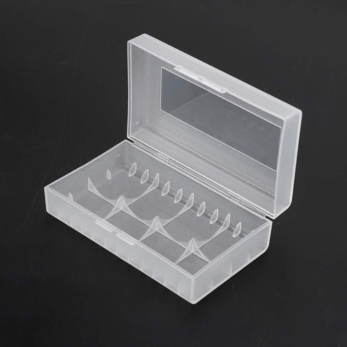 Socobeta Battery Holder, Battery Case Waterproof Battery Box 2 Pcs Portable for 220700/21700 Battery...