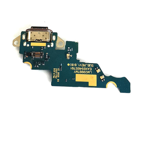 USB Charger Charging Port Dock Connector Ribbon Flex Cable PCB Board Replacement Compatible with LG Velvet 5G G900N...