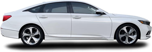 SlickMod Chrome Delete Blackout Vinyl Overlay for 2018-2022 Honda Accord Sedan Window Trim (Gloss Black)...