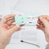 #10 Mini Green Plier Stapler with Staples Set Cute No.10 Manual Stapler with 1000 Rose Gold Staples for Office and Home Accessories Supplies(Green...