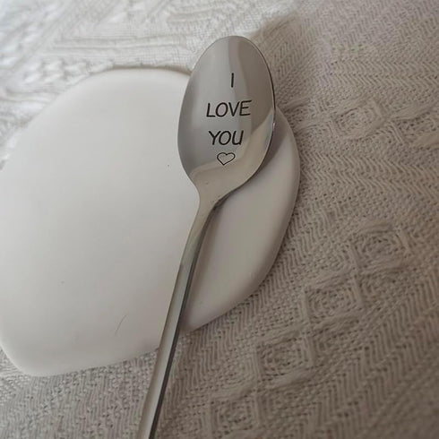 Anniversary Birthday Gifts for Husband Wife I Love You Spoon for Boyfriend Girlfriend Christmas Valentines Day Gift for Couple Spoon Gifts for Him...