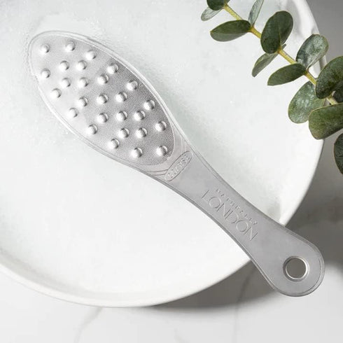 Pedicure Foot File Callus Remover for Feet and Heels, Stainless Steel Metal for Buffing Away Dead Skin, Rough Spots, Calluses, and Dry Patches, We...