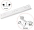 Security Camera Mount Holder for Double Surveillance Camera, Metal Steel One to Two Horizontal Cross Bar Dual Camera Mount Bracket Extension Bar H...