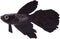 FTVOGUE Aquarium Swimming Fish Silicone Artificial Funny Fish Ornament Lifelike Fake Fish for Fish (Brown Betta Fish)...