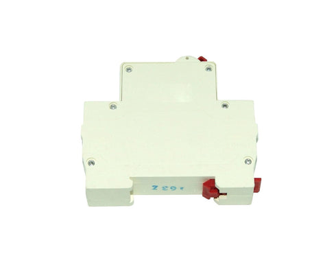 DC Miniature Circuit Breaker 10A 500V 1 Pole, DIN Rail Mount for Battery and Solar System, Red...