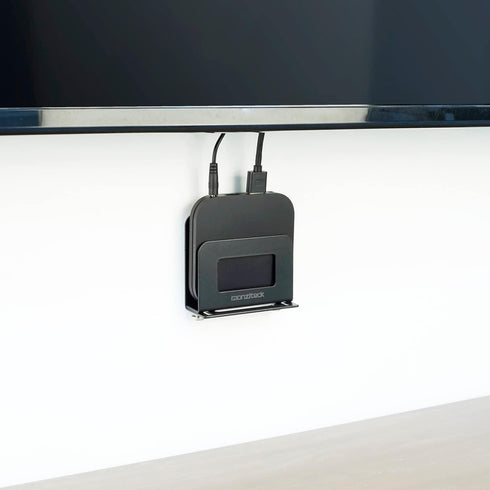 Monzlteck Adjustable Small Device Wall Mount Holder for Apple TV,ROKU,Router,Modem and Other Media Players...