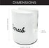 AuldHome Design White Enamel Sponge Holder; Rustic Enamelware Kitchen Sink Accessory...