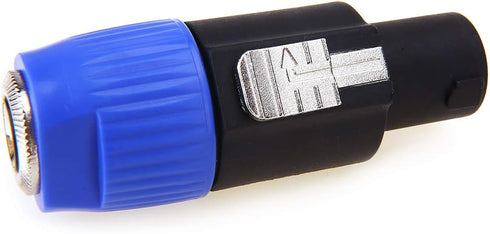 Speakon to 1/4 Adapter Connector, Upgraded 1/4" Female to NL4FC Male Connectors are for Converting 1/4" Cables to NL4FC Plug for Speaker/Amplifier...