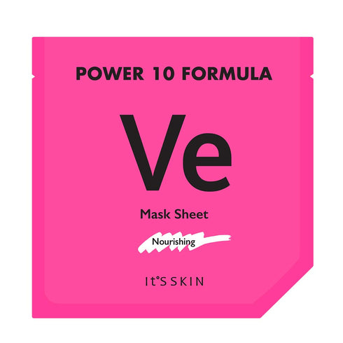 It'S SKIN Power 10 Formula VE Mask Sheet Set 10 Sheets | Hydrating Face Masks Moisturizing Face Mask Brightening Face Masks Soothing Face Mask | K...